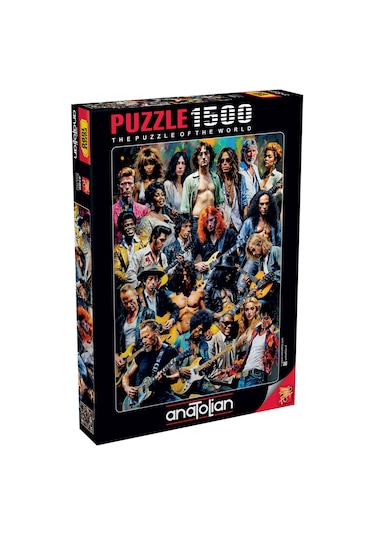 Anatolian 1500 Parçalık Puzzle - Rock Stars 4580
