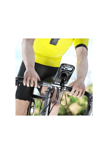 Sones M18l-qd Motosiklet / Bisiklet Su Geçirmez Çabuk Açılan Cep Telefonu Tutacağı