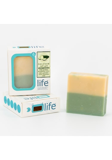 Olife Soap Doğal El Yapımı Salatalık Kokulu Sabunu 3 x 100 G