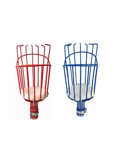 Metal Meyve Seçici Teleskopik Uzunluk Sepet Head Catcher İçin Toplama