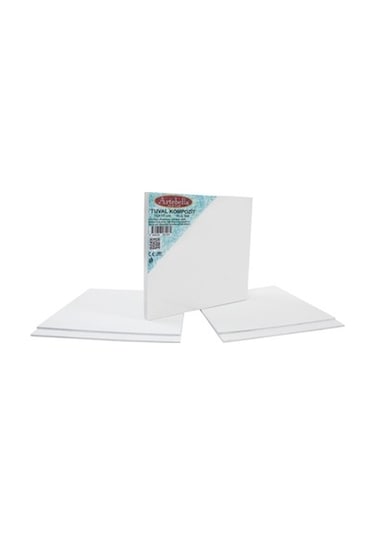 Ktt4S16X17 Artebella (Preslenmiş) Tuval Kompozit 16X17 Cm 4'Lü Se