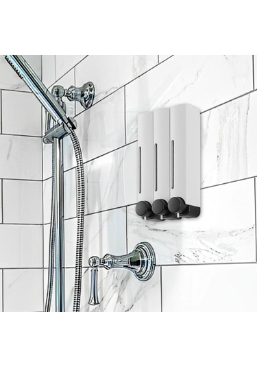 Suntek Manuel Sabun Dispenser Büyük Beyaz