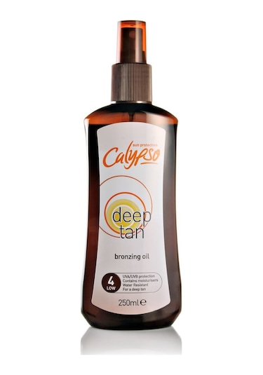 Calypso Deep Tan SPF 4 Bronzing Oil 250 ML