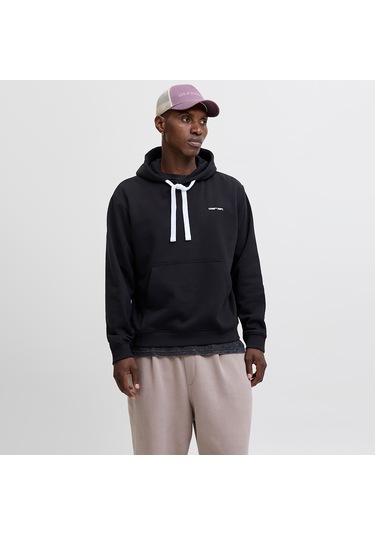 Jack & Jones Cover Graphic Erkek Siyah Sweatshirt 12282973-b Siyah