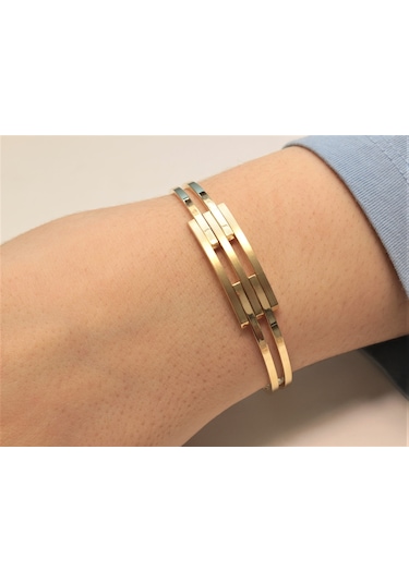 Altın Kaburga Kelepçe Bilezik Guler1001779