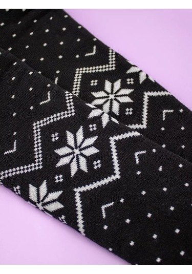 Alena Sıcak Makrome Diz Bağları 176968502 Siyah