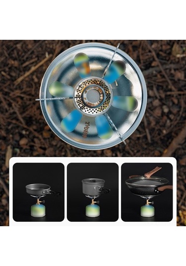 Fortunelane Çok Renkli Outdoor Çadır Ocağı - 15kg Yük - Lpg İle Çalışır - Taşınabilir Çok Renkli