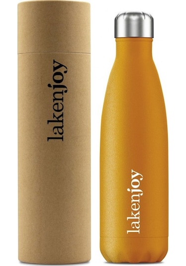 Lakenjoy Çelik Termos 500ml Turuncu LKJ50O