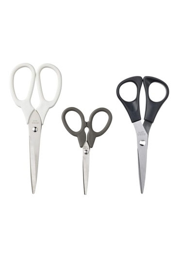 3'lü Mutfak Makası Seti 12 Cm 13 Cm Ve 14 Cm İkea 3 Adet Makas