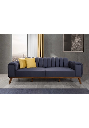 Velar Yataklı Kanepe Babyface Antrasit Antrasit