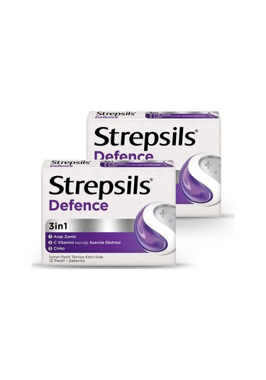 Strepsils Defence 12 Pastil 2 Adet