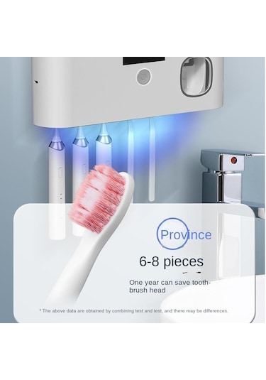 Gri Elektrikli Diş Fırçası Uv Sterilizasyon Kurutma Tutucu Duvara Monte Diş Macunu Sıkacağı Banyo Organizatör Aksesuarları İçin Set Gri Gri Elektrikli Diş Fırçası Uv Sterilizasyon Kurutma Tutucu Duvara Monte Diş Macunu Sıkacağı Banyo Organizatör Aksesuarları İçin Set Gri