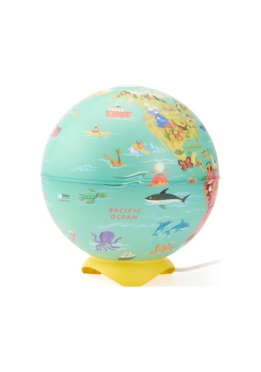 Gürbüzz My Wild World Globe Abajur - Renkli - 26 Cm Çok Renkli