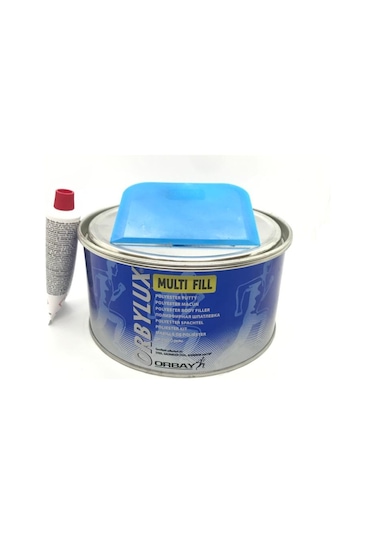 Orbay Polyester Çelik Macun 500Gram +Plastik Macun Aparatı 500 Gram