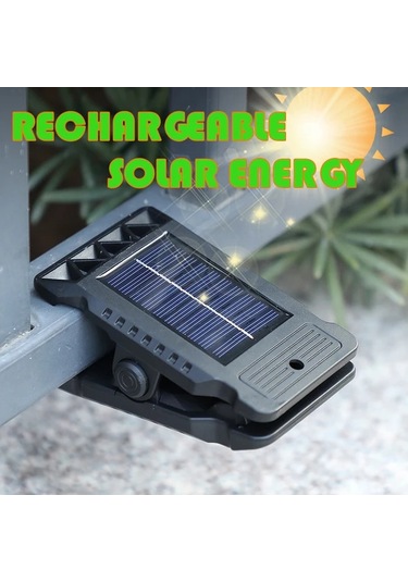 Xuweiwei Duvara Takılabilen Klipsli Ambiyans Gece Işığı Hareket Algılayıcı Güneş Enerjili Şarj Edilebilir Duvar Lambası 1pc Ahşap