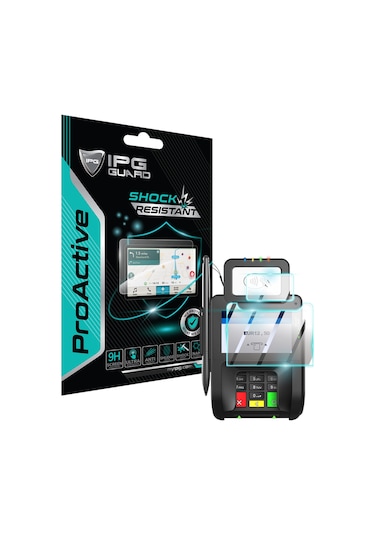 Pax Q30 Pos 4" Ekran İçin 9h Nano Proactive Ekran Koruyucu
