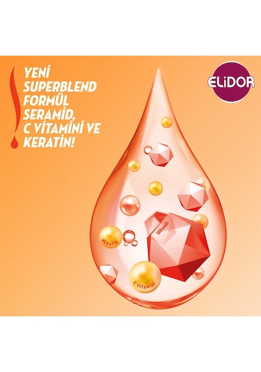 Elidor Serum Saç Bakım Kremi Anında Onarıcı Bakım 350 Ml X2