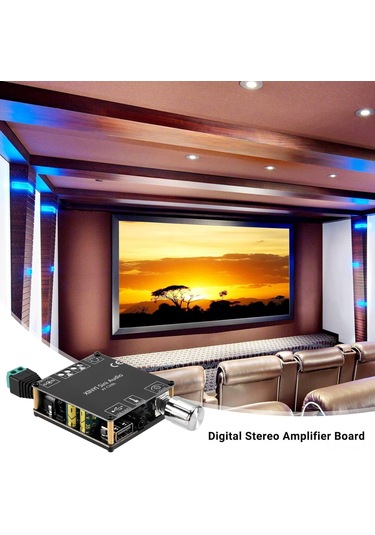 Vkemall Xy-c100l Xınyısiniaudio 100w İkili Sesli 360 Derece Bluetooth Dijital Güç Amfi Kartı