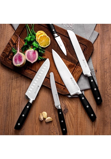 Aryıldız Pro-x Line 6 Parça Bıçak Seti 257890 Siyah