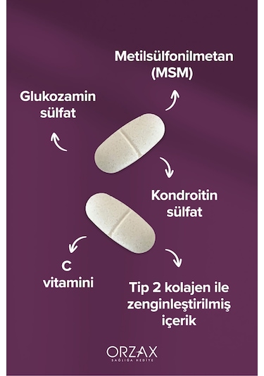 Orzax Cosakondrin Plus 60 Tablet 3 Adet