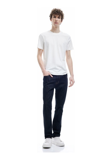 Koton Pamuklu Kısa Kollu Bisiklet Yaka Erkek Basic Tişört Beyaz 6wam10062hk Beyaz