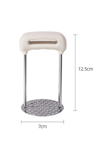 Dancemonkey Cbtx Paslanmaz Çelik Patates Püresi Ezici Ev Ek Pres Patates Sıkma Makinası Sarı Sarı