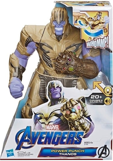 Hasbro E7406 Marvel Thanos Figürü 35 Cm Thanos Işıklı Sesli Oyunc