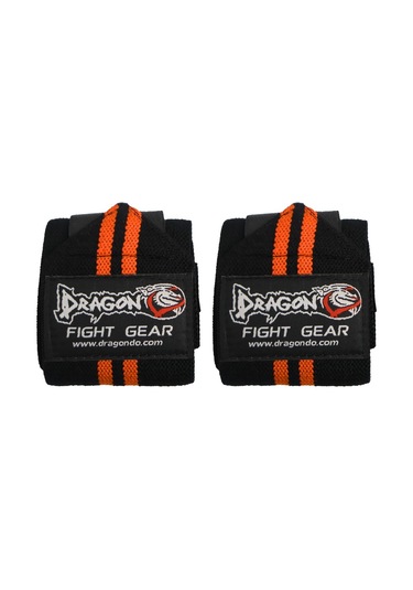 Dragondo 63911 Halter Ve Fitness Bilek Bandajı Yeni Seri Turuncu