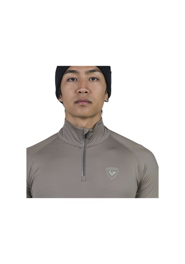 Rossıgnol Rossignol Classique 12 Zip Erkek Kahverengi İçlik Üst Dun Taba