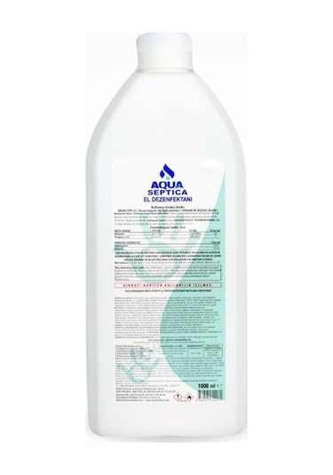Aqua El Ve Cilt Septica Dezenfektanı 1lt - 6 Adet