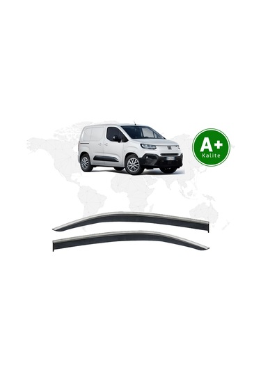Fiat Doblo Kromlu Cam Rüzgarlığı 2 Li 2024 Model Ve Sonrası