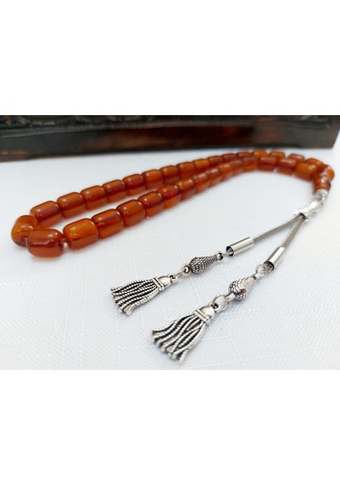 Omari Usta Oturtma İmame Harelı Alman Sıkma Kehribr Tsbh 9.5x11.5