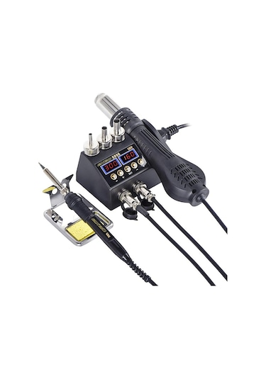 Exeo Havya Sıcak Hava Üflemeli Havya İstasyonu Lehim Makinesi