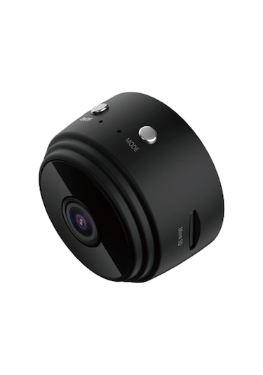 Samdoo Ev İzleme Kamera Wifi 1080p, Akıllı Telefon Uzak Erişim, Gece Görüşü, 8gb Hafıza Kartı, 3.6mm Lens, Taşınabilir Mini Kamera