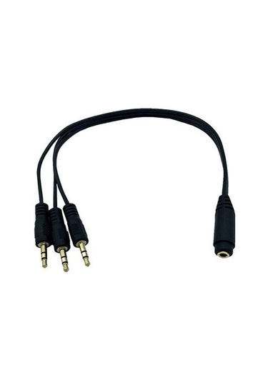 Ses Sistemi Kablosu 3 Erkek Sterio 1 Sterio Dişi