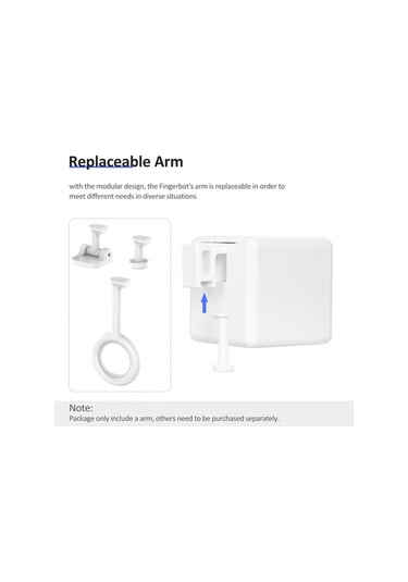 Besthome1 Akıllı Ev Kontrolü - Kablosuz Buton, Sesli & Uzaktan Yönetim, Fingerbot Mini