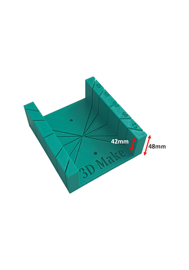 30-60-45-90 Derece Açılı Kesme Klavuzu - Gönye Kutusu