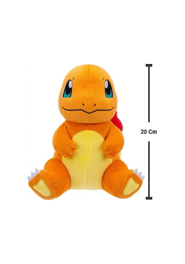 Peluş Pokemon Charmander Peluş 20 Cm Çok Renkli