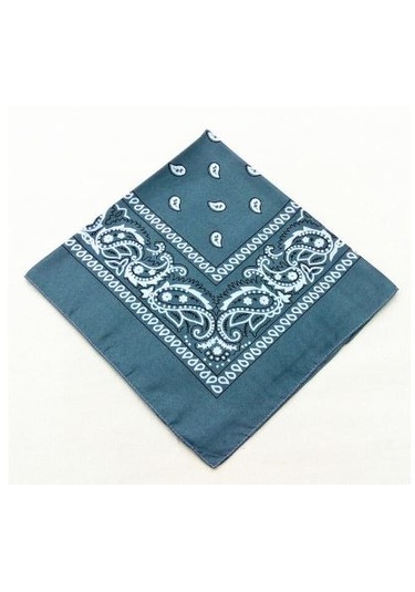 Melek Kare Bandana Fular Füme