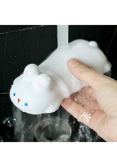 Ebitda Dekompresyon Hafızalı Köpük Mouse Pad, Tavşan Desenli Fare Bilek Yastığı, El Desteği, Kavisli Bel, Yumuşak Ve Rahat