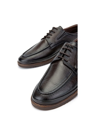 Tamer Tanca Erkek Hakiki Deri Kahverengi Casual Ayakkabı 374 Tnc-04 Erk Ayk Sk24-25 Kahve Fltr Kahve Kahverengi