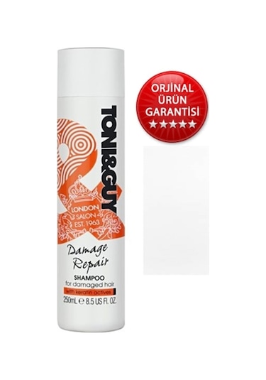 Toni & Guy Damage Repair Yıpranmış Saçlar için Şampuan 250 ML