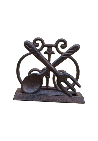 Suntek Retro Peçete Tutucu Yaratıcı Depolama Çatal-ve-kaşık