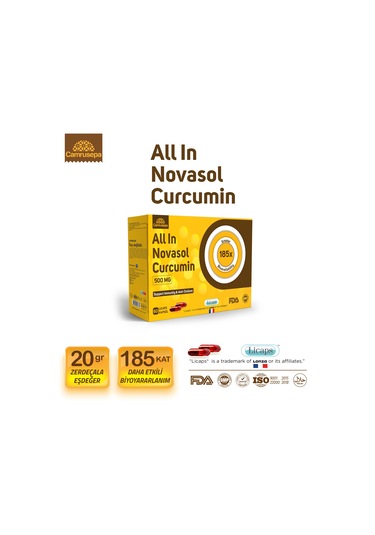 Camrusepa All In Novasol Curcumin 60 Kapsül