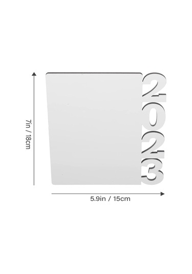 Xiaaokeji Adet 2023 Mezuniyet Fotoğraf Çerçevesi Boş Mezuniyet Resim Çerçevesi