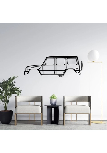 Mercedes Benz G Kasa G63 Duvar Süsü Tablo Dekorasyonu 2d 45-50cm