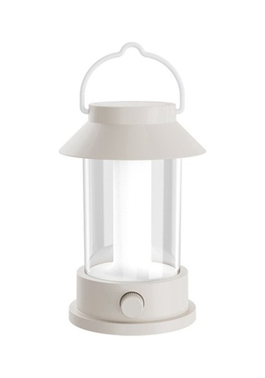 Szypzstore Açık Kamp Işıkları Retro Led Taşınabilir Süper Parlak Atmosferler Dekoratif Işıklar, Beyaz 18xvxd Beyaz