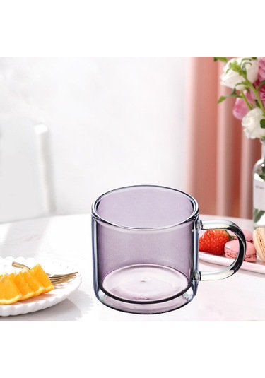 Suntek Magideal 250 Ml Cam Bardak Şampanya İçme Bardağı Pembe