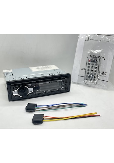 Everton Rt-2021 Çift Usb'Li Usb-Sd-Fm-Aux- Bluetooth Oto Teyp 4X5