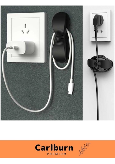 Özel Üretim Bilgisayar Notebook Şarj Kablosu Mutfak Çok Amaçlı Kablo Sarma Düzenleyici 6 Adet